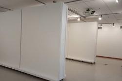 empty art displays